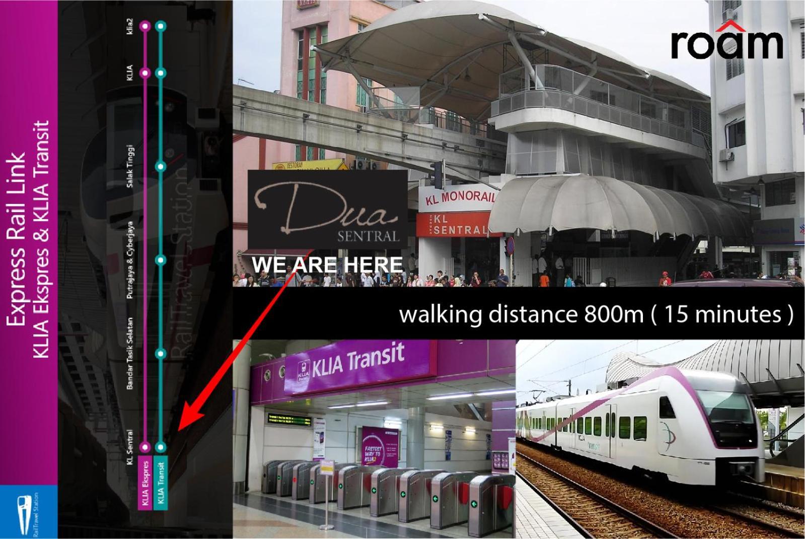 吉隆坡Dua Sentral Kl Sentral公寓 外观 照片